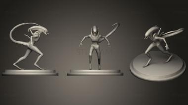 3D model Alien Pose Final (STL)